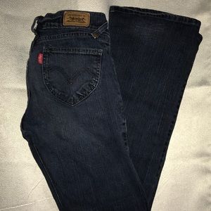 Levi's Red Tag Slouch Flare 504 Lo Rise Junior 7 M